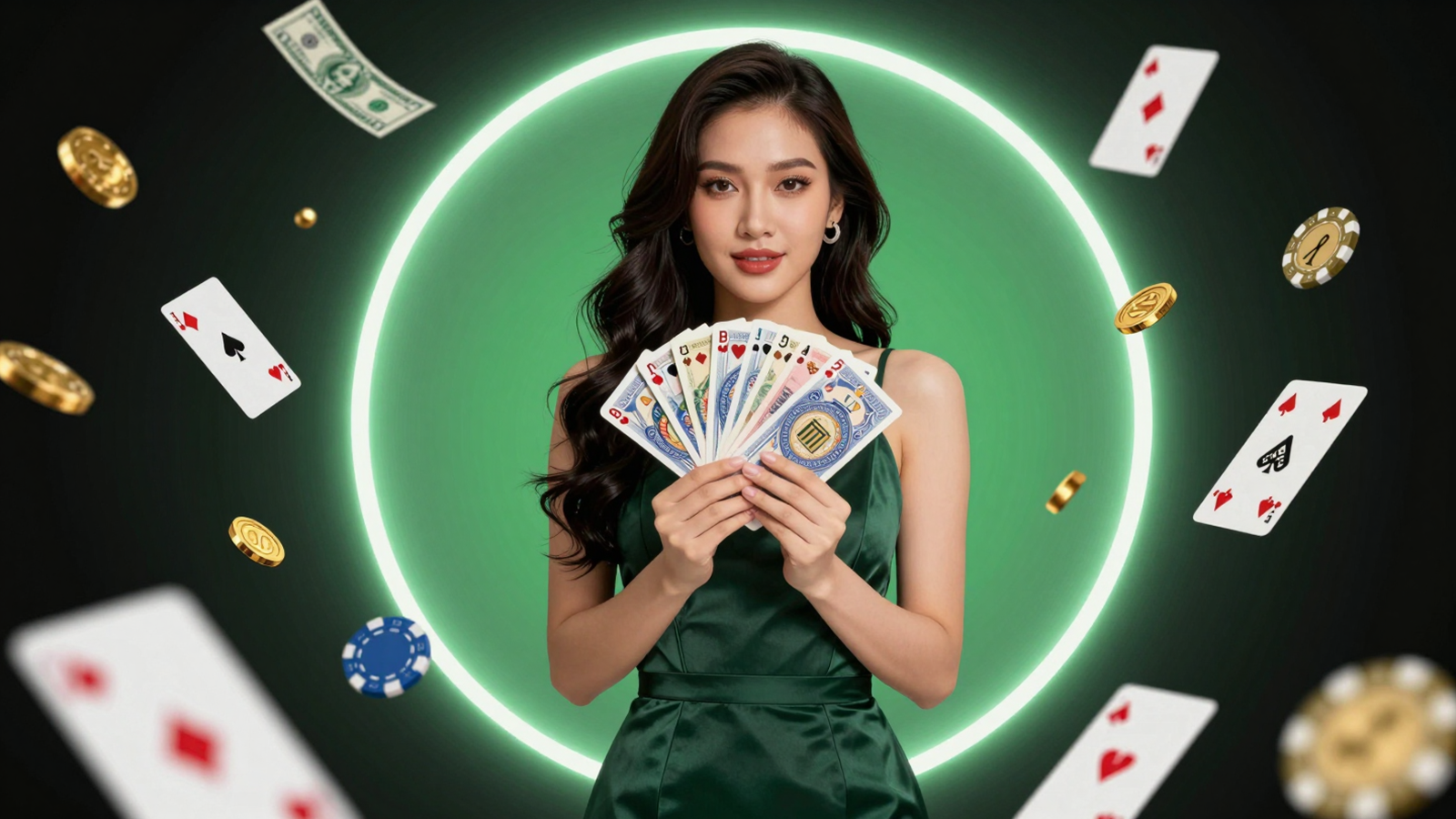 Minh họa nội dung Game bài với trọng tâm lịch sử phiên và quản lý thời gian
